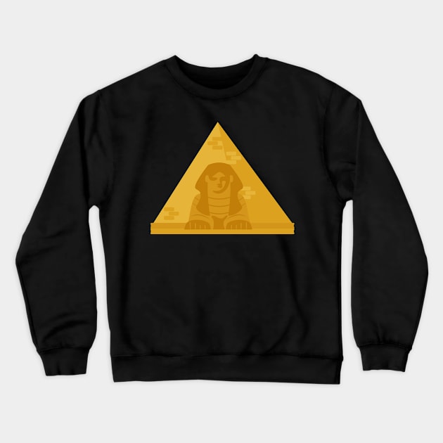 Giza Pyramids & Sphinx Crewneck Sweatshirt by holidaystore